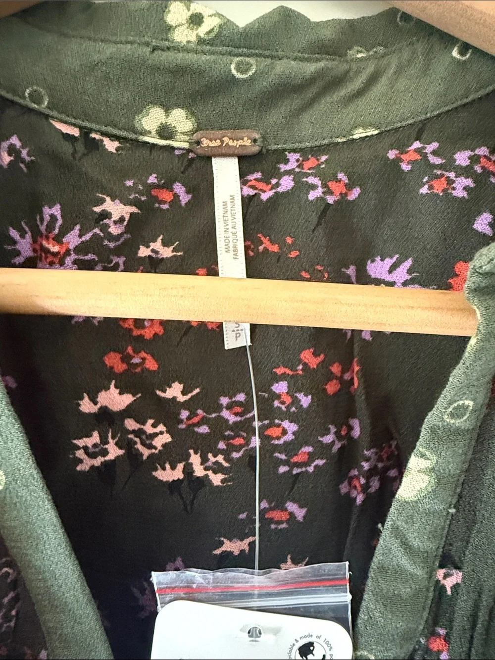 BNWT Free People Bella Button Up Shirt sz S